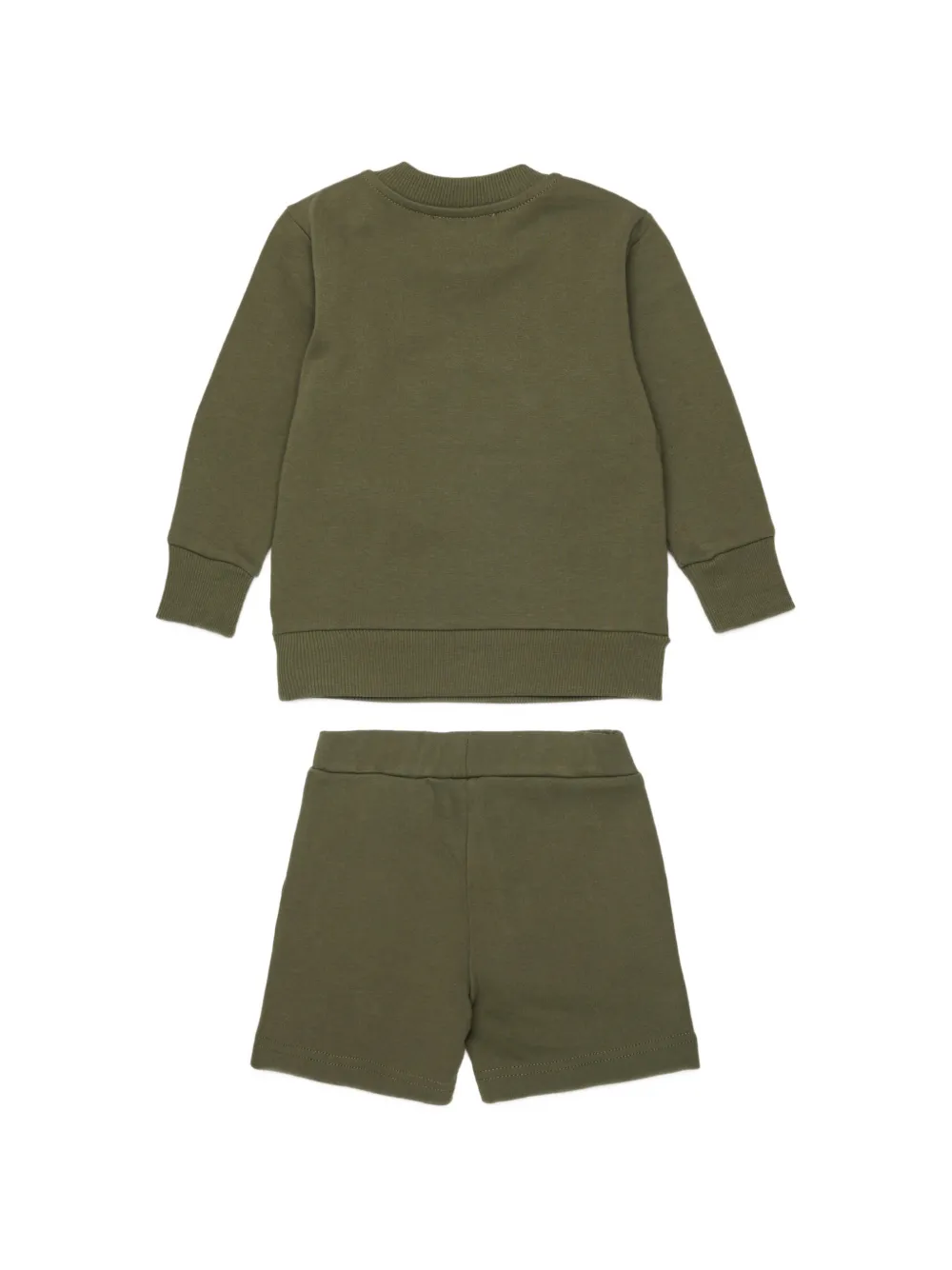 Спортивный костюм с принтом Diesel Kids, зеленый — фото 2