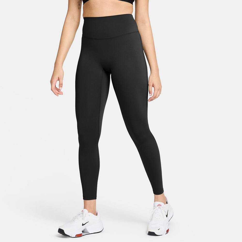 Женские леггинсы Nike One с высокой талией, черный