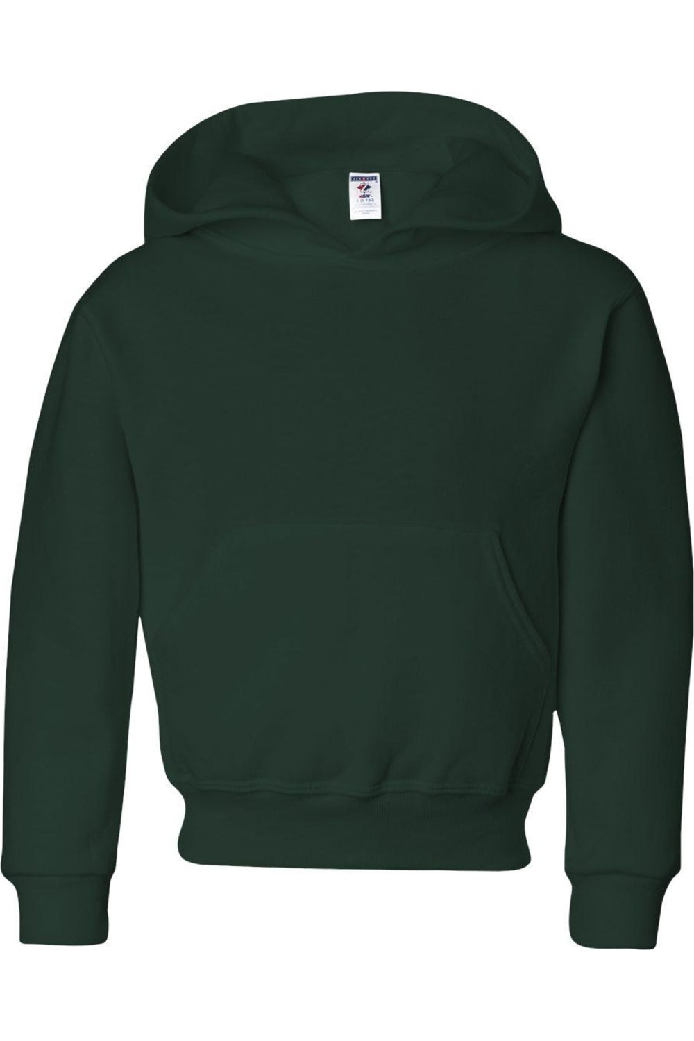 

Толстовка с капюшоном JERZEES NuBlend Youth, цвет forest green