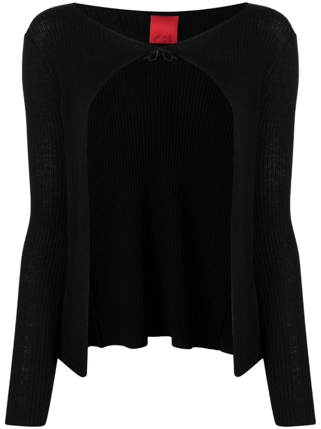 

Cashmere In Love кашемировый кардиган Elen с завязками, черный