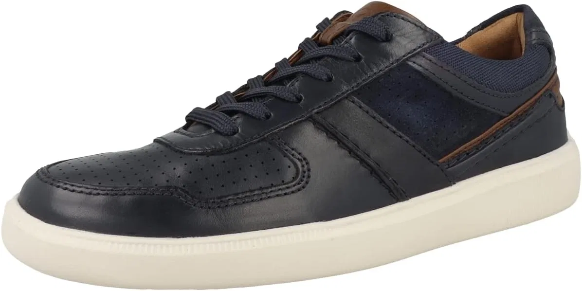 Мужские кроссовки Clarks Cambro Race Trainers, Navy Combi — фото 4