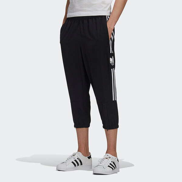 Спортивные штаны adidas originals WV 3/ Cropped Pants - Black, черный — фото 3