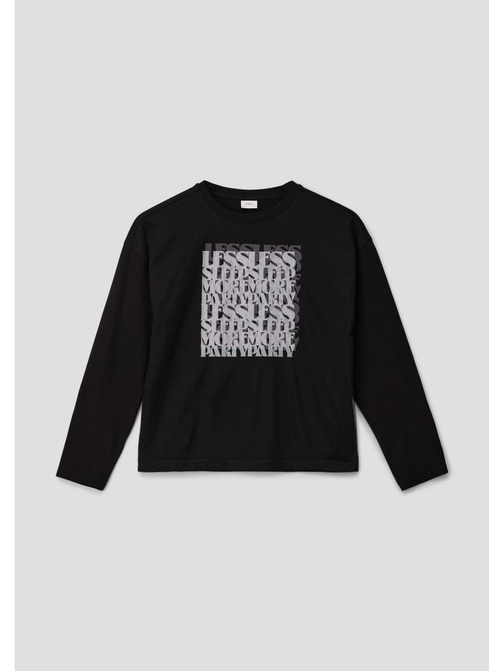 

s.Oliver Футболка черного цвета (9999)