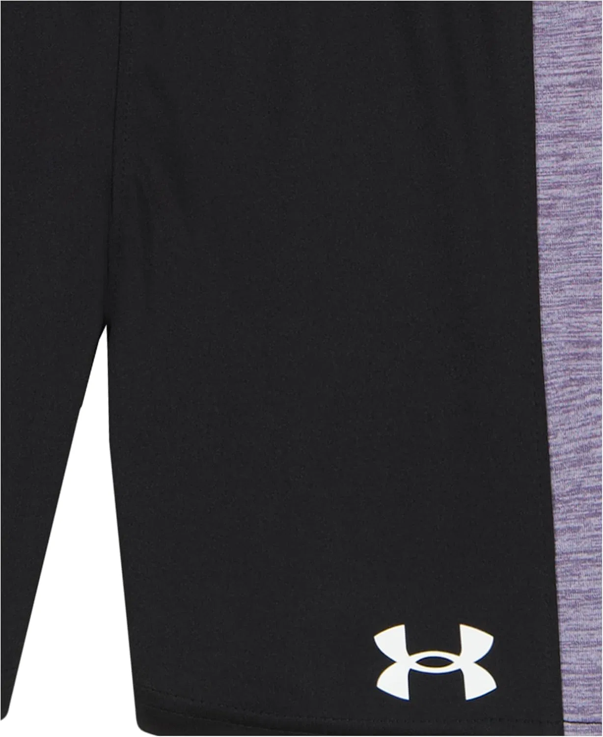 Детский спортивный костюм из футболки и шорт Under Armour, Purple Crest Moves — фото 3
