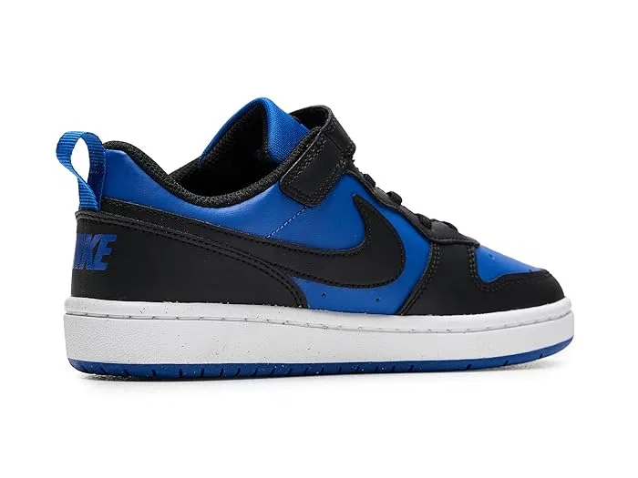 Кроссовки Nike Court Borough Low Recraft Nike Kids, Game Royal/Black/White — фото 4