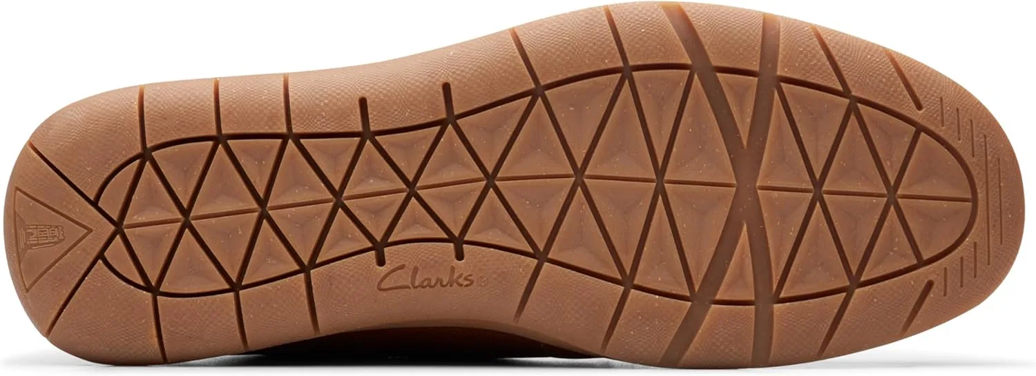 Мужские лоферы Clarks Flexway Step, коричневый — фото 4