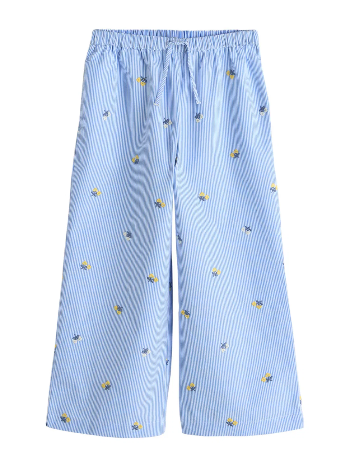 Брюки с широкими штанинами Next, Light Blue