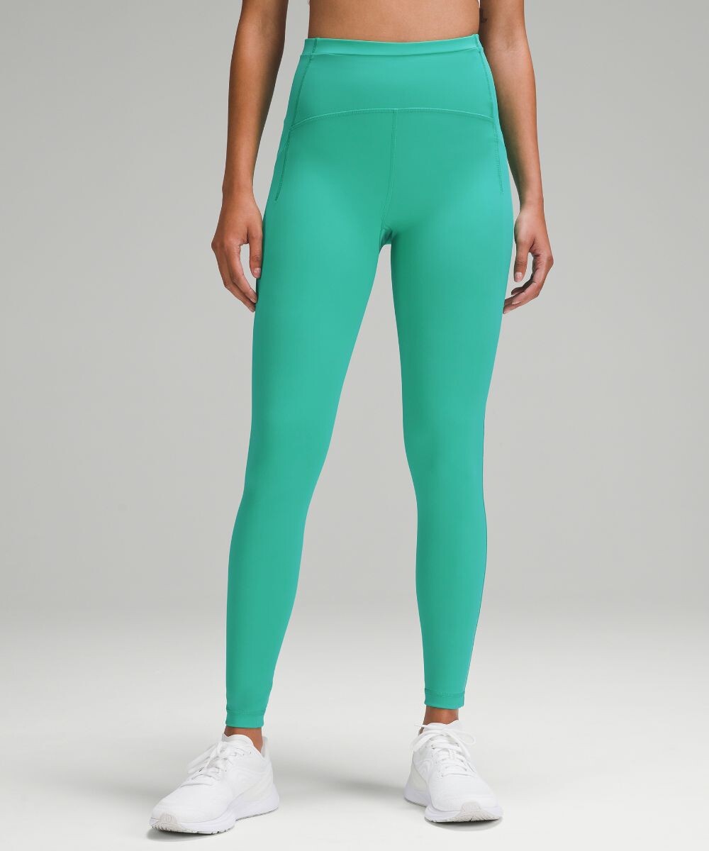 

Леггинсы Swift Speed с высокой посадкой Lululemon, зеленый