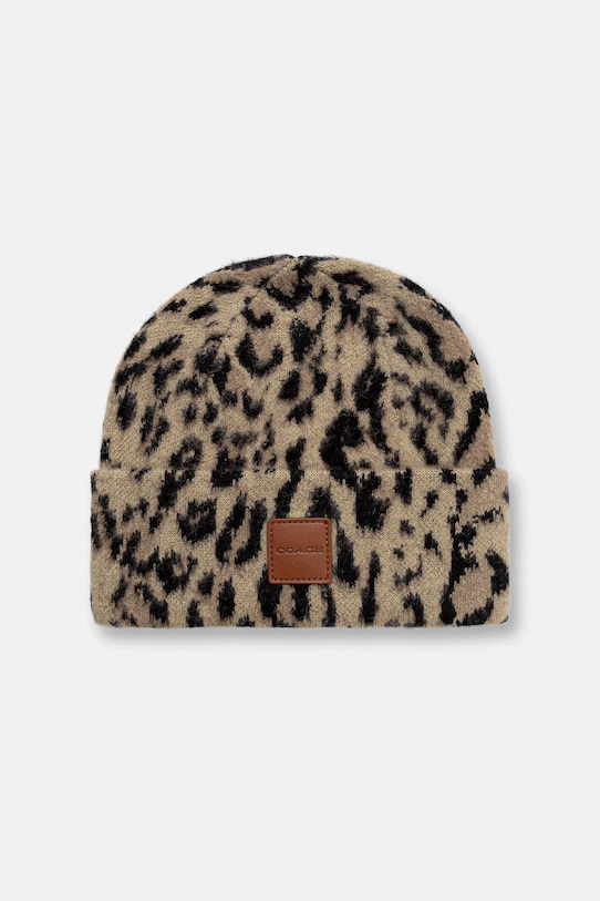 

Шапка из смесовой шерсти Coach, черный