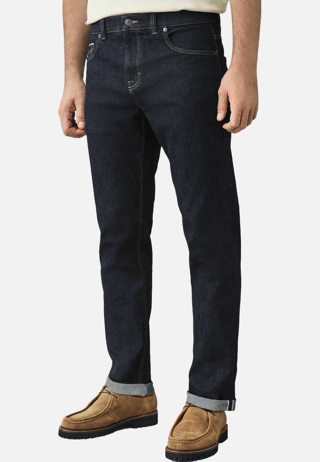 

Джинсы облегающего кроя SIGNATURE SELVEDGE Next, синий