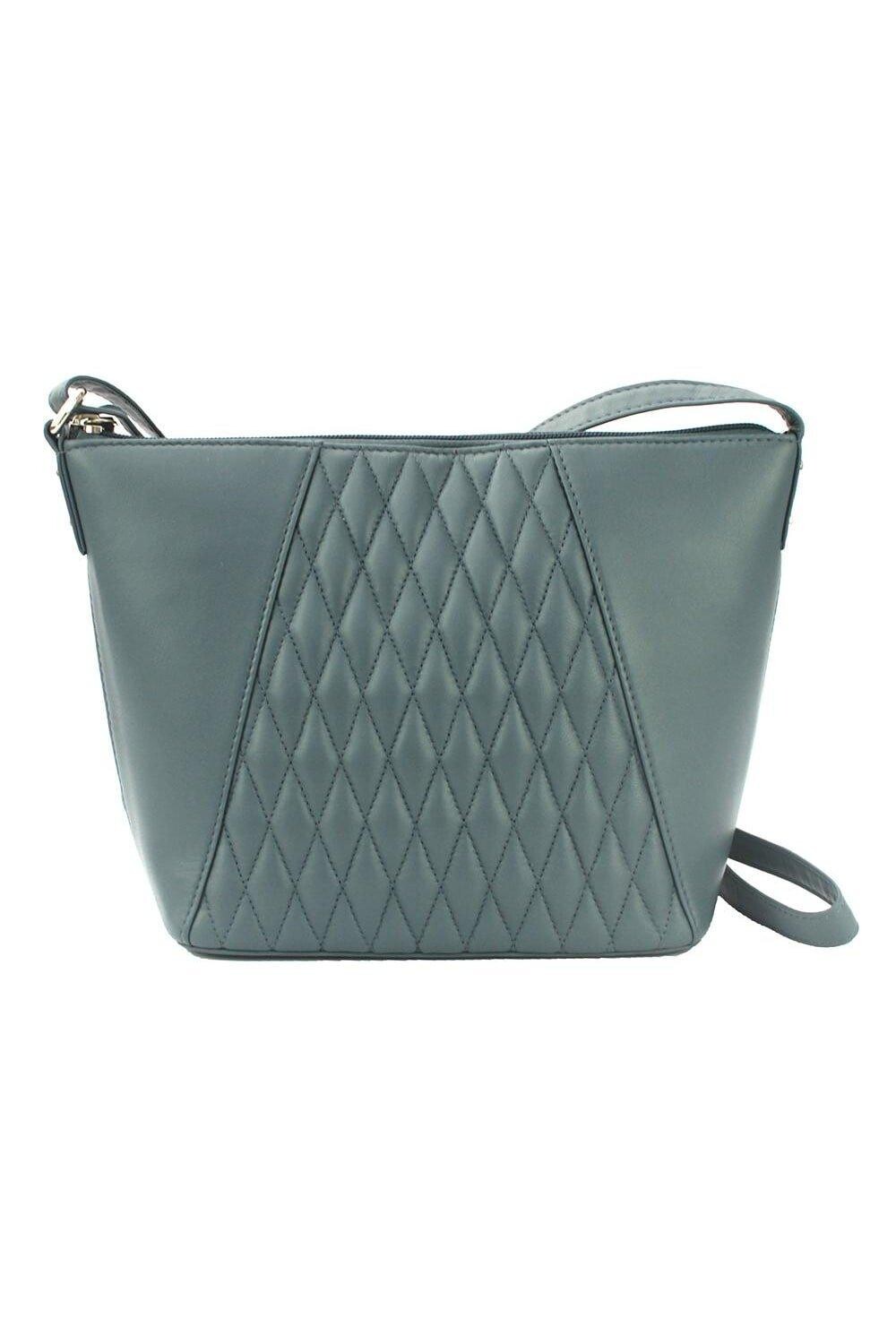 

Стеганая сумочка Alegra Eastern Counties Leather, серый