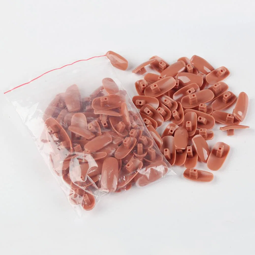 Модель для тренировки маникюра Fake Finger Practice Model Nail, 200 шт. ‎Lurrose — фото 4