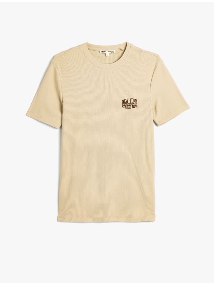 

Футболка KOTON T-shirt, бежевый