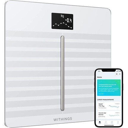 

Интеллектуальные весы Withings Body Cardio с Wi-Fi, отслеживанием состава тела и пульса, белый цвет