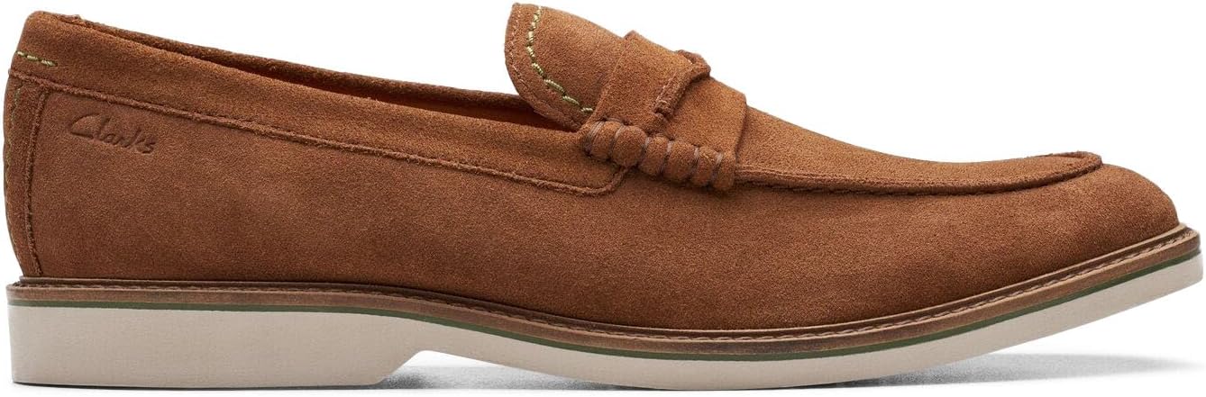 

Мужские лоферы Clarks Atticus LT без шнурков, Cola Suede