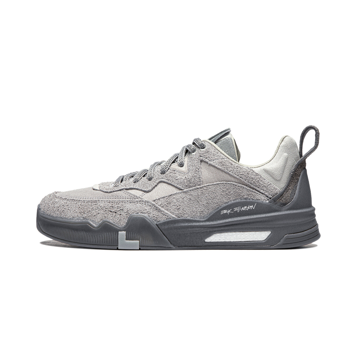

Кроссовки LiNing LINGTENG Skateboarding Shoes Men Low-top Moon Surface Grey/light Soot, цвет Moon surface grey/light soot, Серый, Кроссовки LiNing LINGTENG Skateboarding Shoes Men Low-top Moon Surface Grey/light Soot, цвет Moon surface grey/light soot