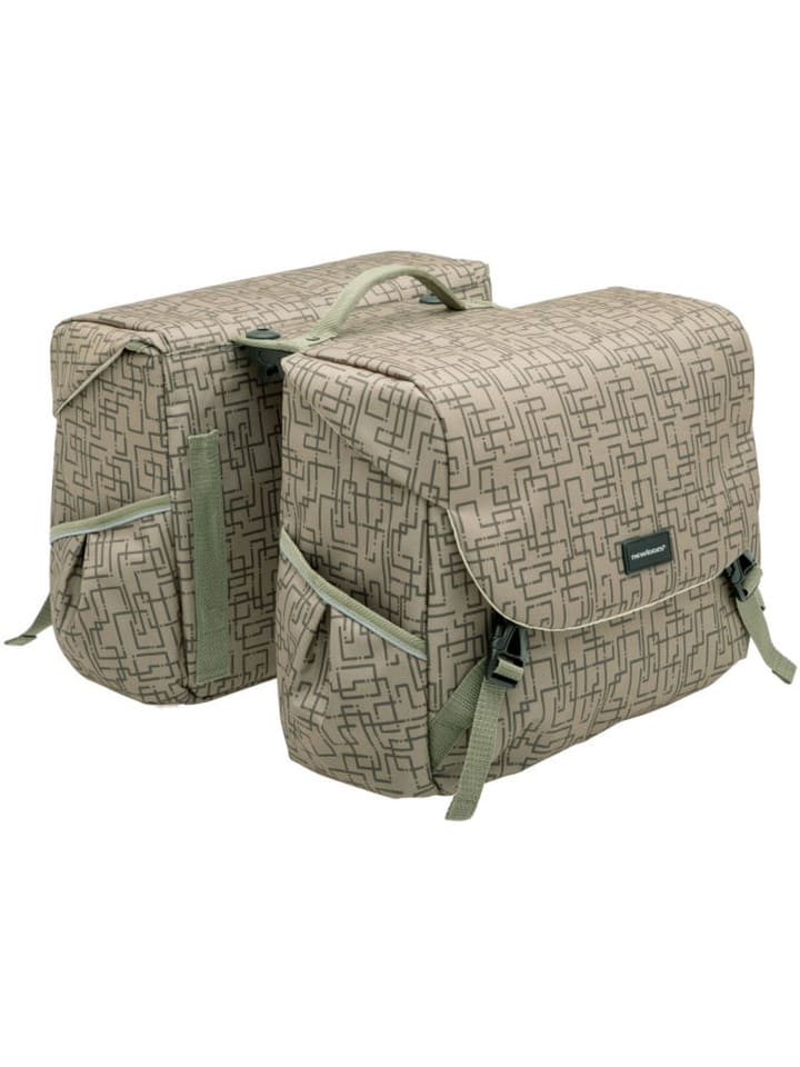 

New Looxs Велосипедная сумка Mondi Joy Double MIK Ivy на два места, коричневого цвета