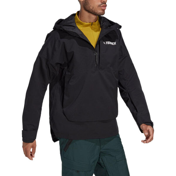 Куртка terrex 2 слоя rain.rdy snow jacket Adidas, черный — фото 4