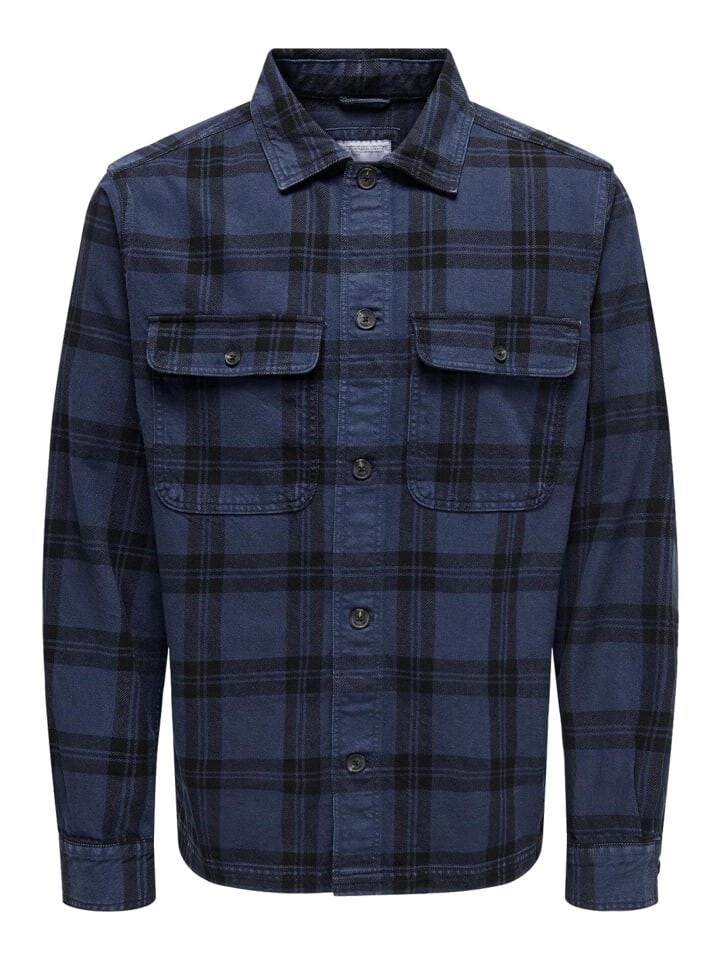 

Рубашка Only&Sons Hemd 'Oliver', синий