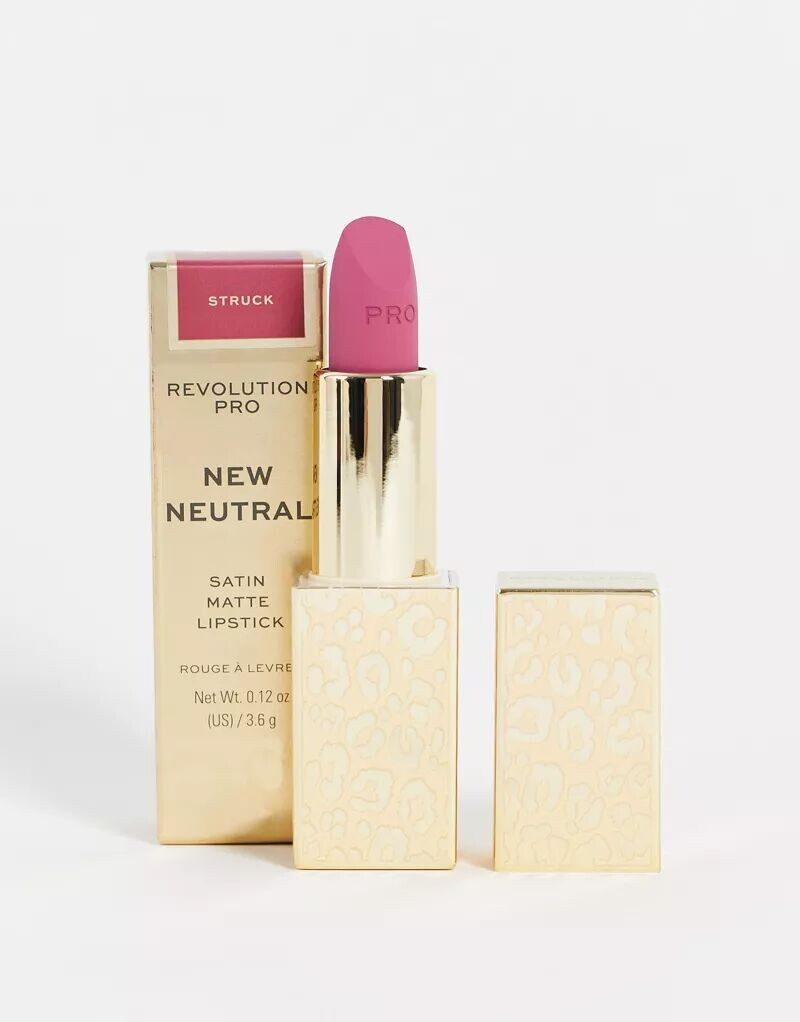 

Revolution Pro - New Neutral - Мягкая атласная губная помада, Struck