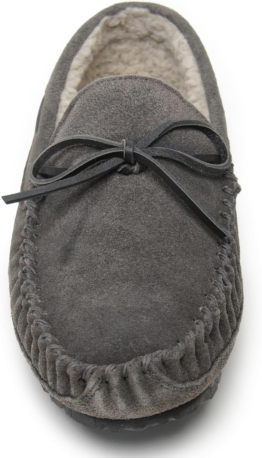 Мужские тапочки Minnetonka Casey, Charcoal — фото 2