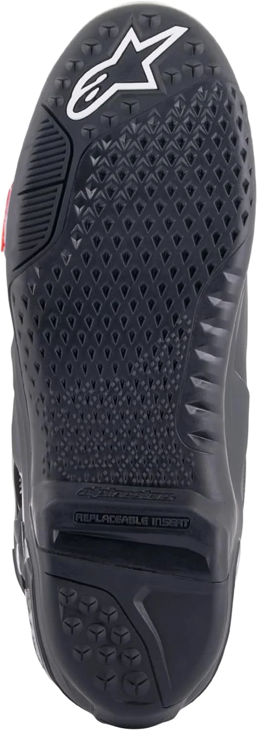 Мотоциклетные ботинки Alpinestars Tech 10, высокоэффективные ботинки для мотокросса, сертифицированы CE, размер 7, цвет: ультрафиолетовый/черный, черный/красный — фото 3