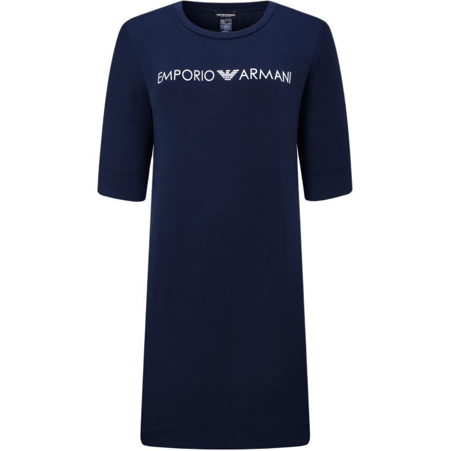 

EMPORIO ARMANI Женское платье с короткими рукавами Navy Blue