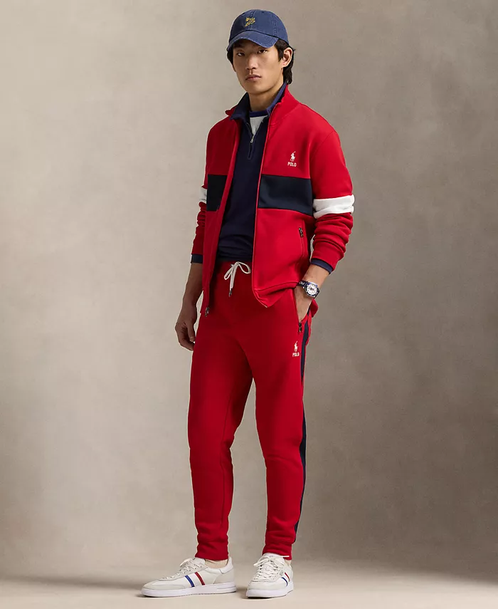 

Мужские спортивные брюки Double-Knit Polo Ralph Lauren, красный