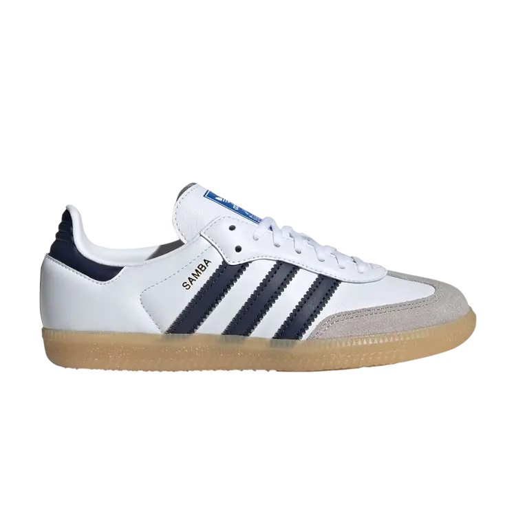 

Кроссовки Samba OG J, цвет White Collegiate Navy Gum