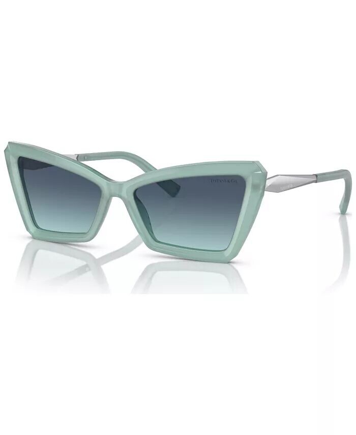 

Женские солнцезащитные очки с градиентом TF4203 Tiffany & Co., синий