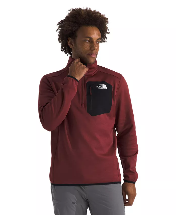

Мужской свитшот Crest Zip The North Face, коричневый