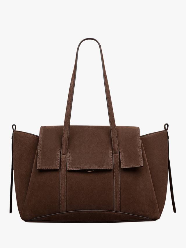 

Сумка-мессенджер Chancery из замши Radley, Coffee