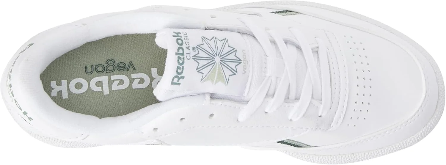 Мужские кроссовки Reebok Club C 85 VeganSneaker, белый — фото 3