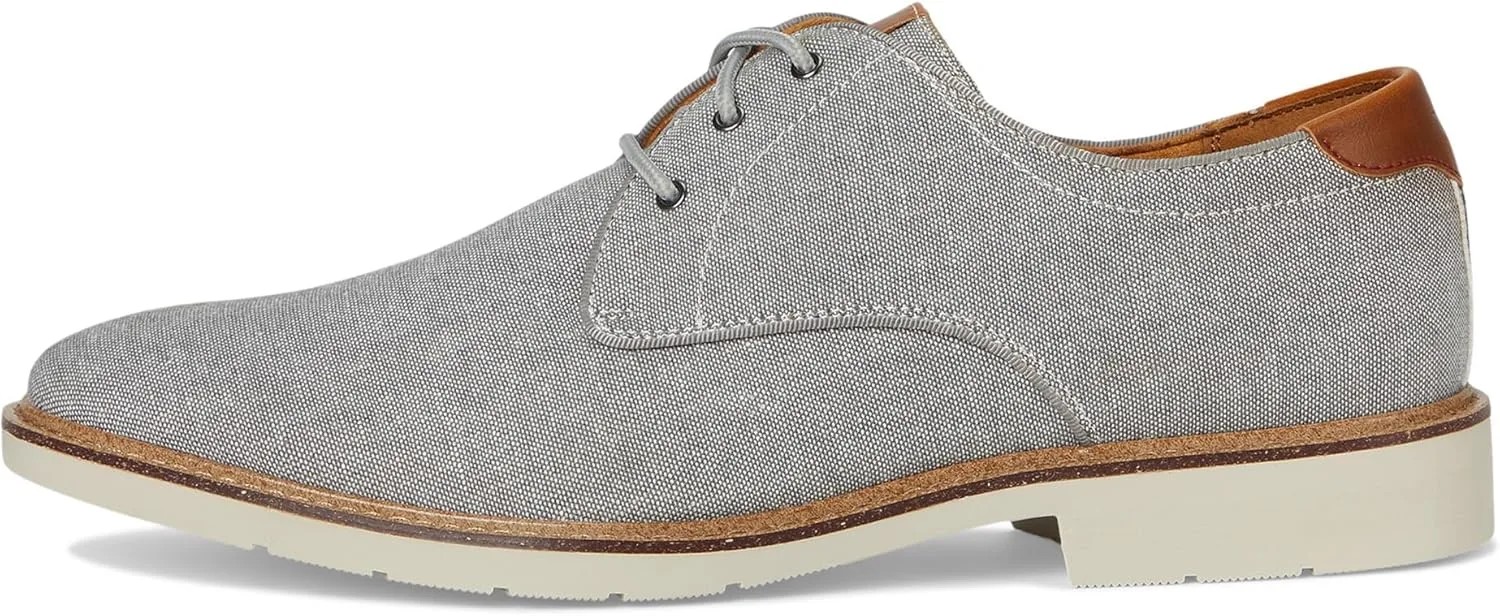 Мужские оксфордские туфли Florsheim Herington с гладкой передней частью, как у круизных лайнеров, серый — фото 4