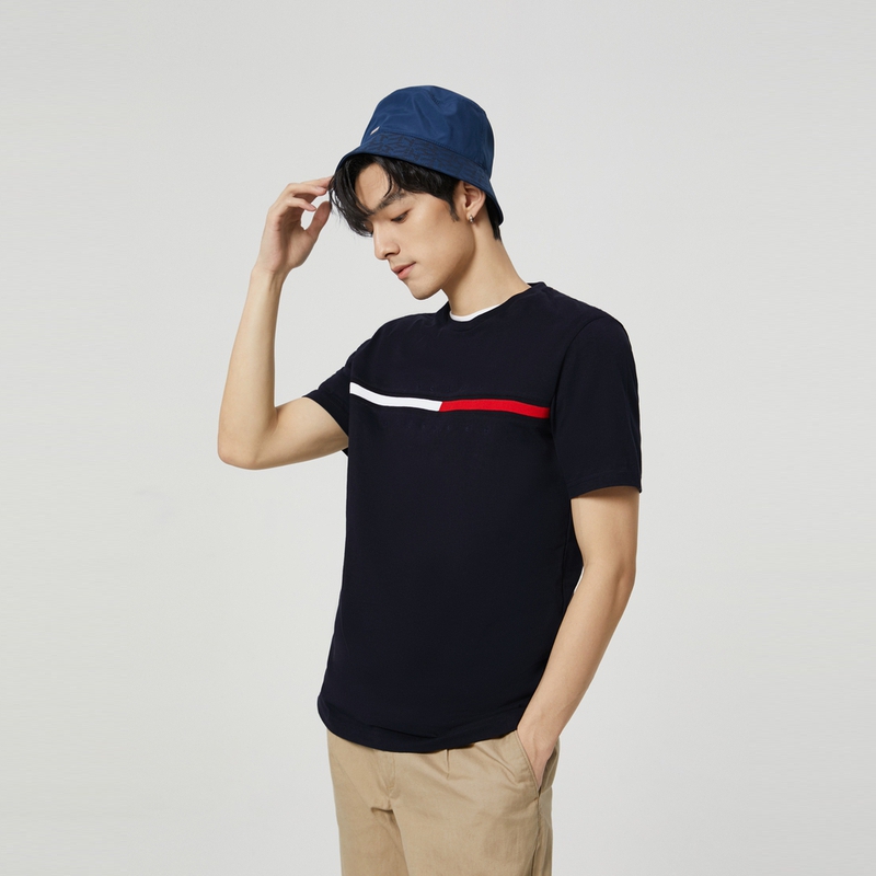 Футболка мужская Navy Blue Tommy Hilfiger, Navy Blue 475 — фото 4