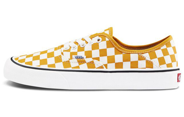 

Кроссовки Authentic Vans Sf 'Checkerboard - Cadmium Yellow', Желтый, Кроссовки Authentic Vans Sf 'Checkerboard - Cadmium Yellow'