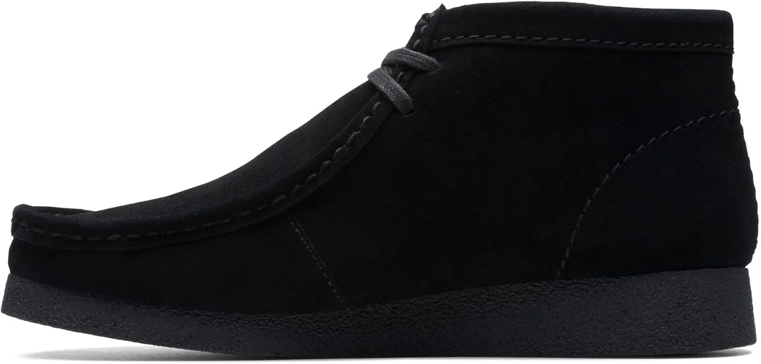 Мужские ботинки Clarks Wallabee Evo, ботинки Oxford, черный/черный — фото 4