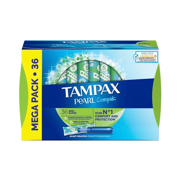 

Тампакс Компак Перл Супер 36 шт Tampax