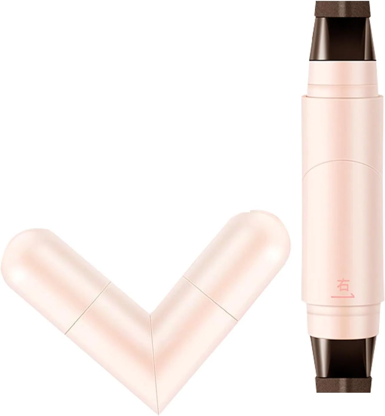 Подводка для глаз Waterproof Eyeliner Stamps, коричневая