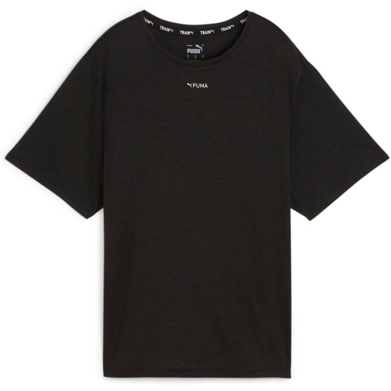 

Рубашка женская с принтом оверсайз Puma, черный