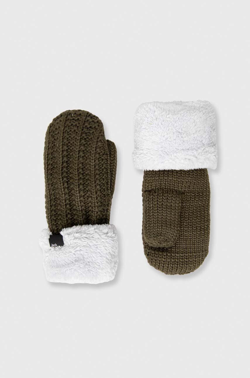 

Перчатки Джека Вольфскина Jack Wolfskin, зеленый