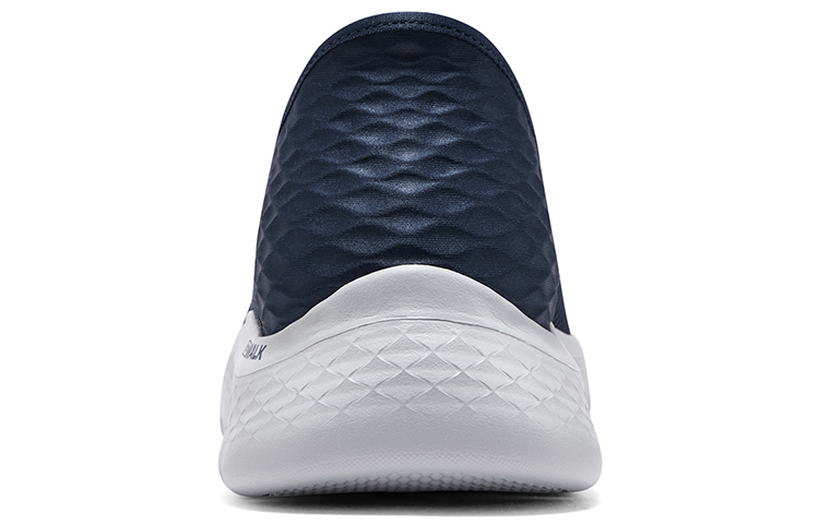 Слипоны Go Walk 'Navy' Skechers, синий белый — фото 4