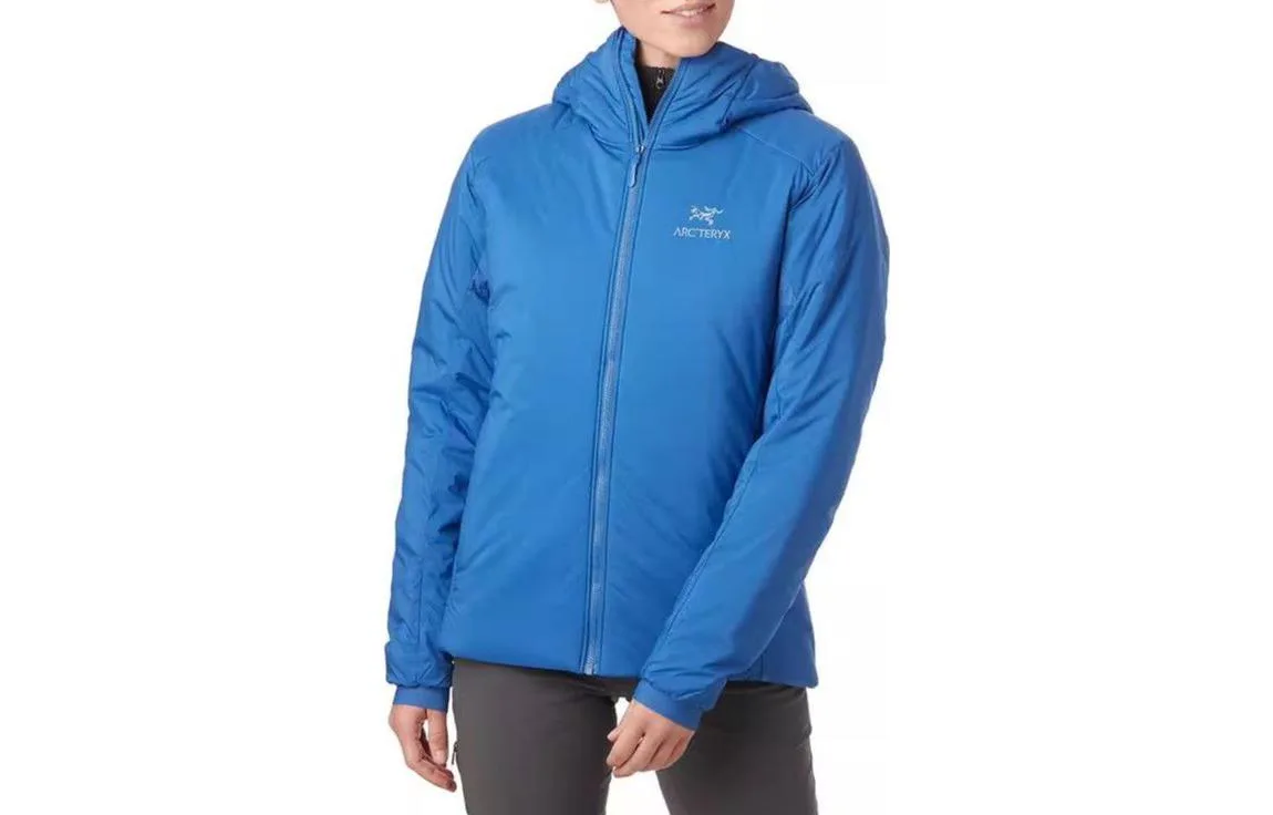 Куртка-пуховик ATOM AR с капюшоном для женщин Arcteryx, Oval Blue