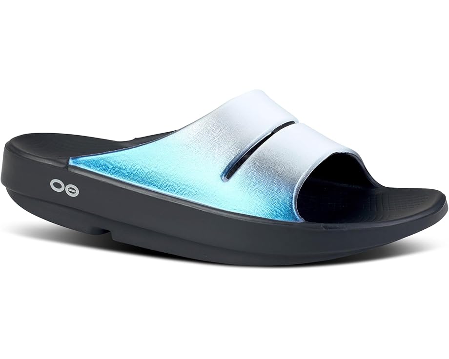 

Сандалии OOFOS OOahh Luxe Slide, цвет Frost