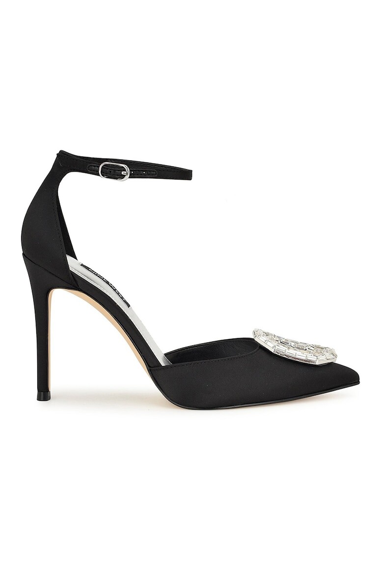 

Атласные туфли Felishe в стиле D'Orsay Nine West, черный