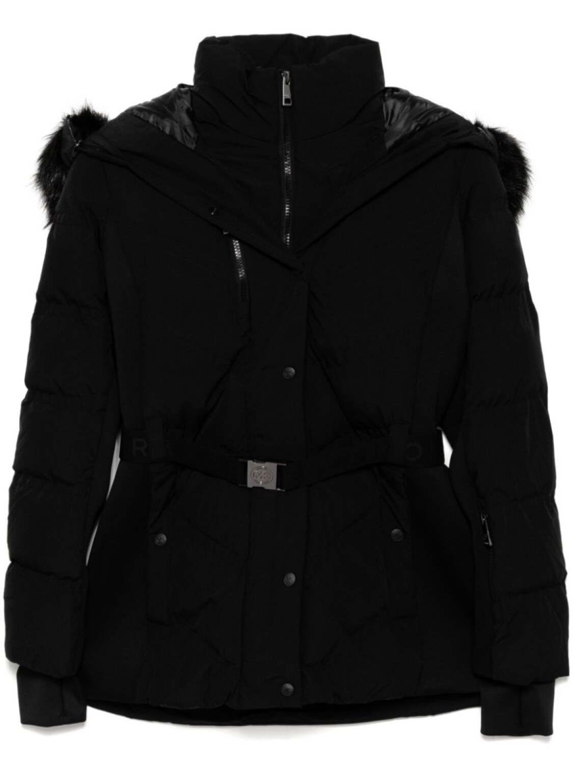 

Пальто Chevron Scuba Michael Michael Kors, черный