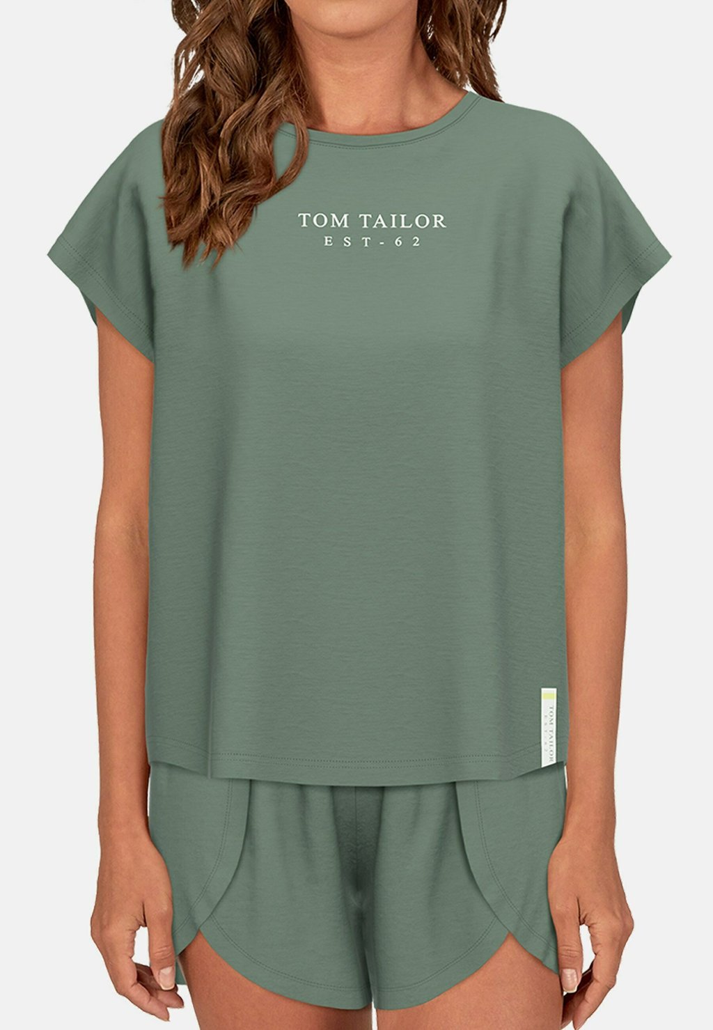 

Верх пижамы TOM TAILOR, зеленый