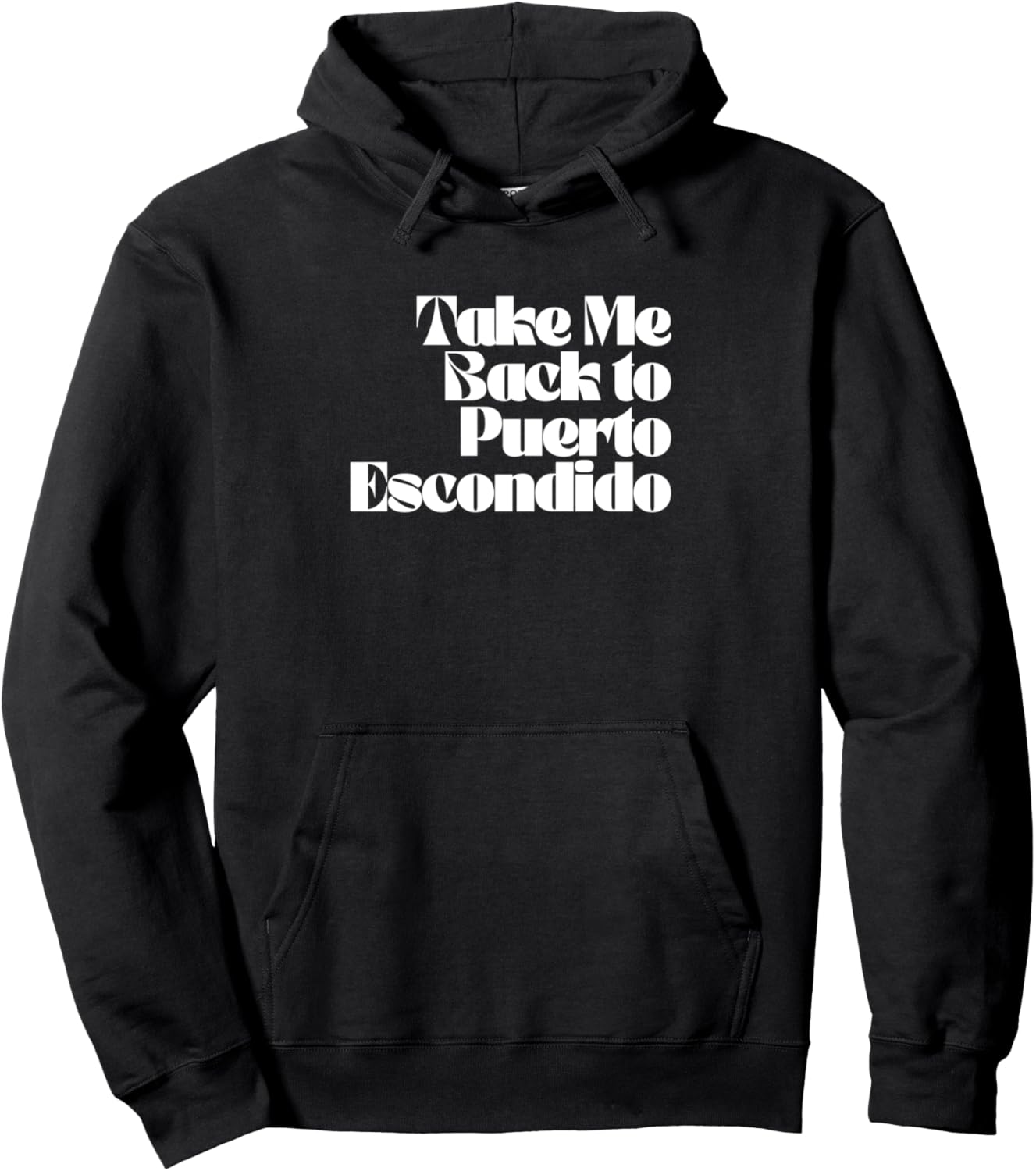 

Худи Take Me Back to Puerto Escondido Spring Break Honeymoon Vacation Souvenirs From Puerto Escondido Co., черный