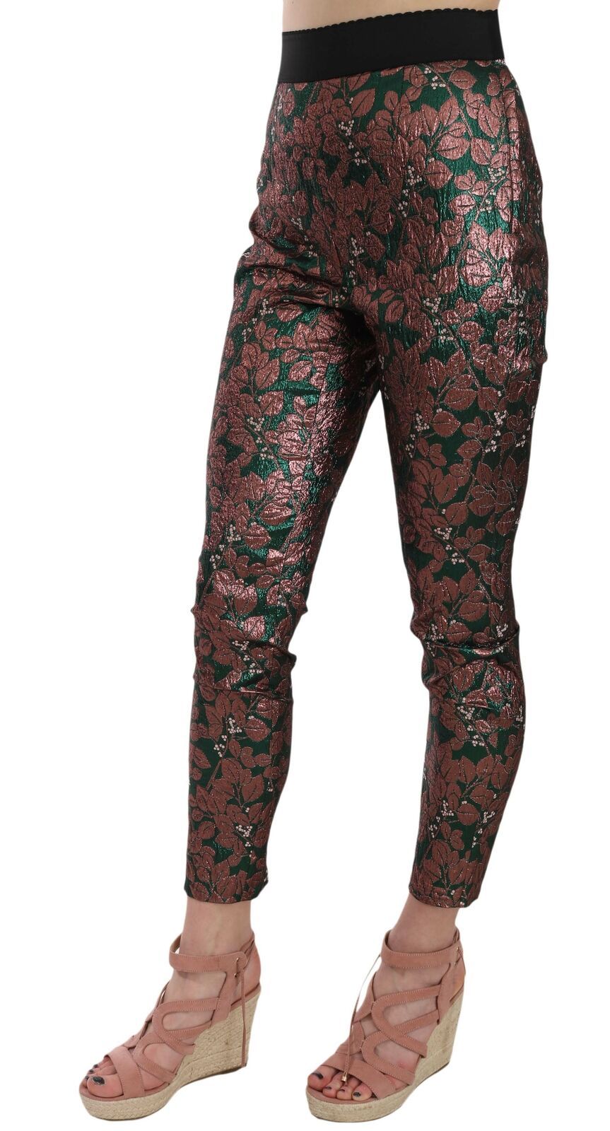 Элегантные разноцветные дизайнерские брюки Dolce & Gabbana — фото 3