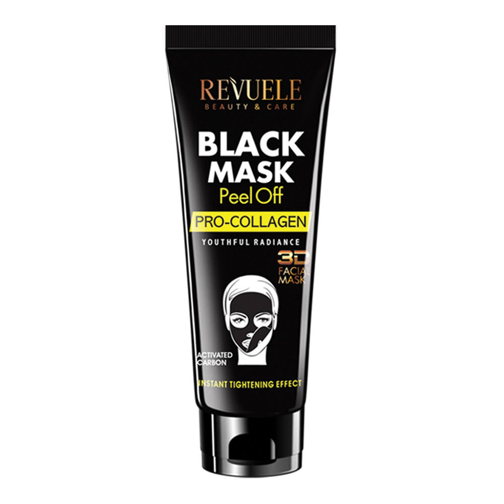 

Маска для лица Mascarilla Con Carbón Activo Colágeno Revuele, 80 мл
